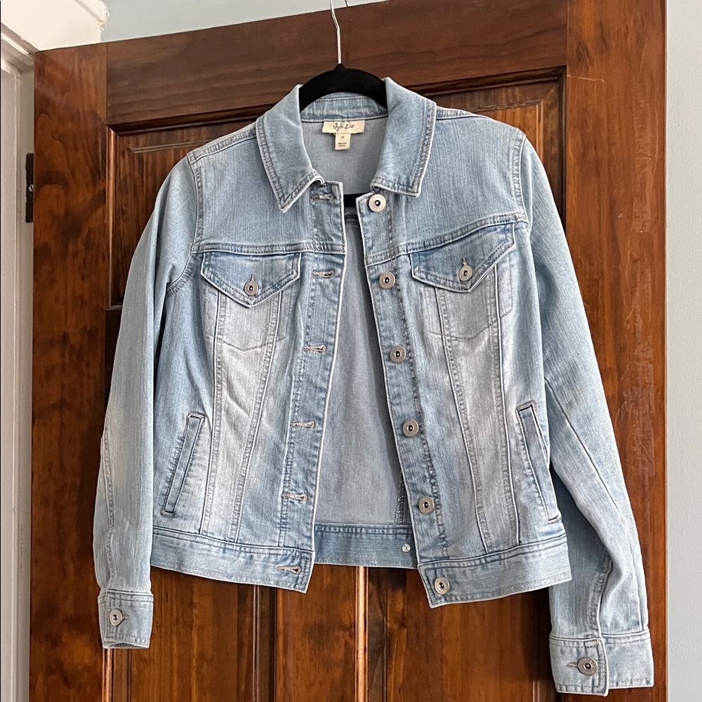 Style & Co denim jacket size XS